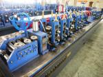 Straight ERW Tube Making Machine With HF Welding Stable 90 m / Min