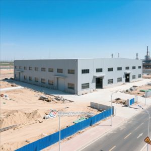 China Custom Steel Structure Warehouse with 50-Year Lifespan on sale
