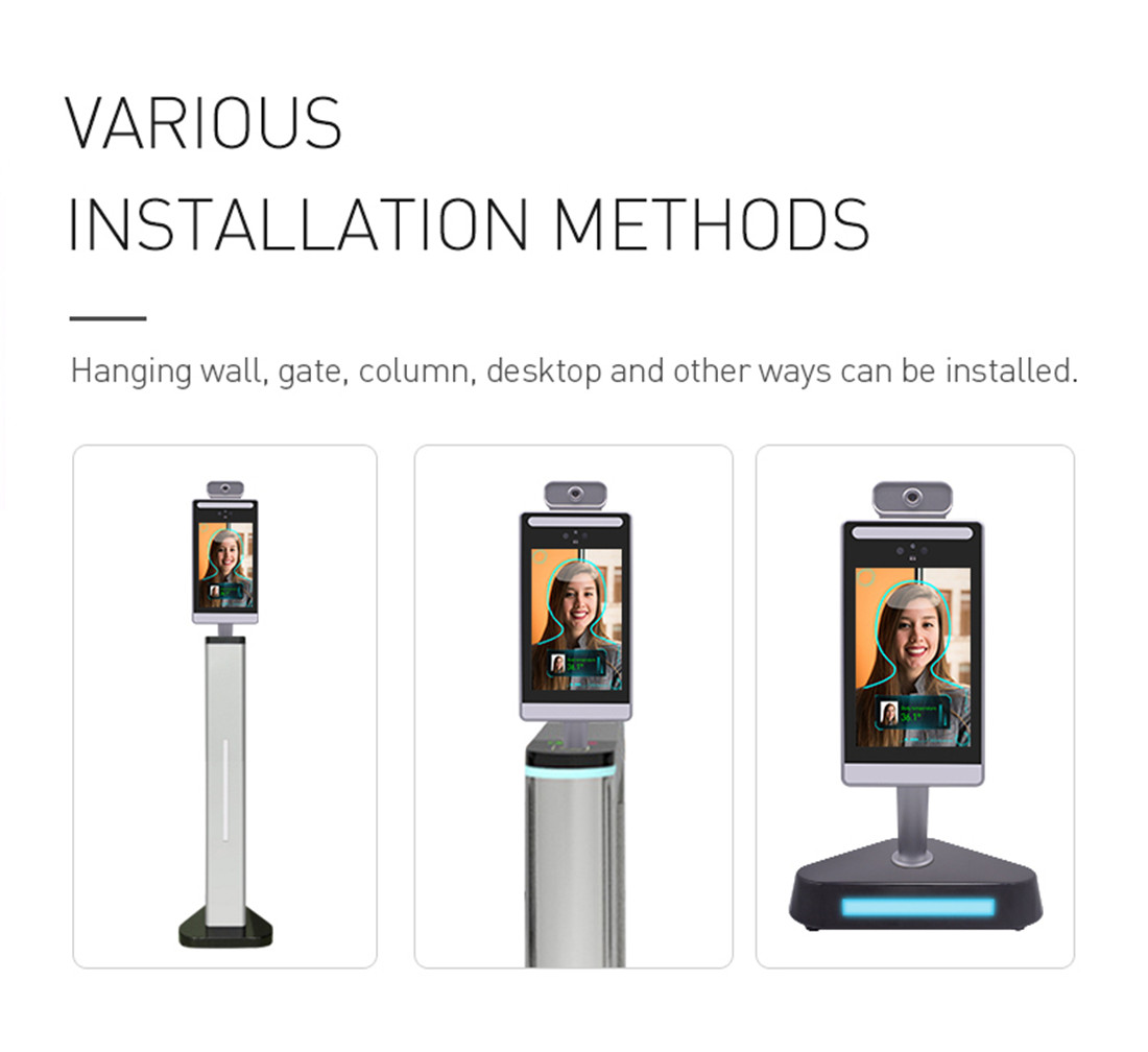 Face Recognition and Temperature Measurement Integrated Machine