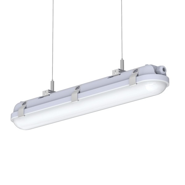 SMD2835 LED Tri Proof Light 130lm 150lm/W 0 - 10V / DALI / Traic Dimmable For Options