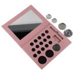 Wholesale customized Empty Eye Shadow Palette 18 colors pink eyeshadow palette