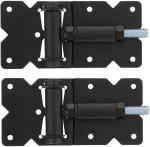 Gate Spring Bolt Cover Stainless Steel Door Latch with Single-side Bracket