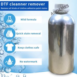 Printing Type Transfer Printing DTF Cleaning Liquid Pattern Remover For LOGO