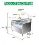 Air bubble industrial fruit washer vegetable washing machine