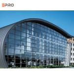 heatproof Extrusion Aluminum Curtainwall Systems exterior Office Building Wall
