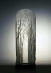 Graphic Design 3D Clear Carved 5mm SGCC Crystal Acrylic Glass