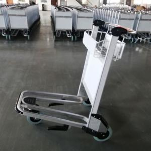 China 3 Wheel Airport Luggage Trolley For Transportation Airport Luggage Carts factory