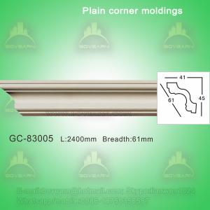 China decorative plain cornice crown moulding factory
