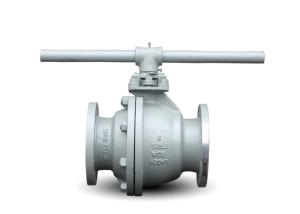 China Manual Operation Side Entry Ball Valve , Cast Steel Ball Valve Small Fluid Resistance factory