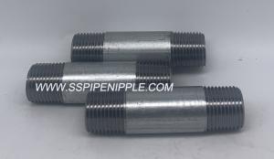 China 1/2&quot;X8”SCH40 Galvanized Pipe Nipple ASTM A53 ANSI / ASME B1.20.1 factory