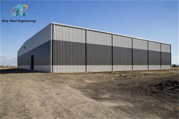Sound / Heat Insulation Pre Engineered Light Steel Structure Logistics Warehouse
