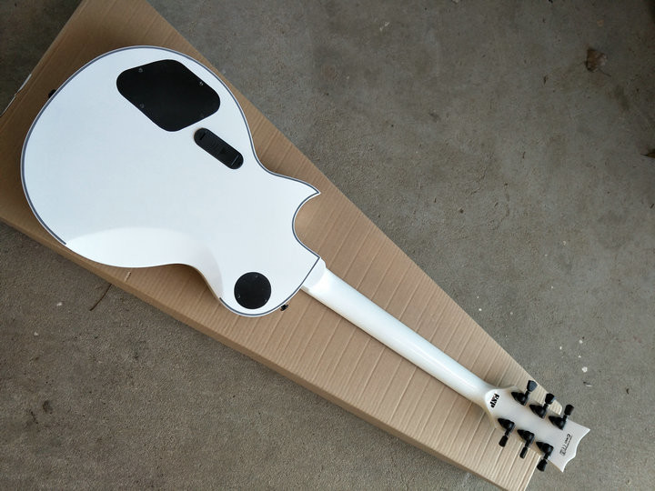 Custom ESP LTD Iron Cross SW James Hetfield Signature Electric Guitar EMG Snow White