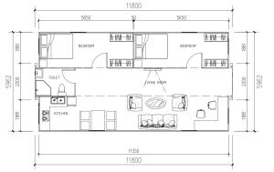 China Tiny 40ft Expandable Container Home Assembled 3 Bedroom Prefab House factory