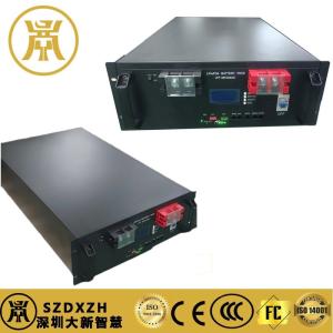 China Rack Mount 48VDC Battery 7200Wh Lithium Ion Battery Pack For Solar Energy Storage System factory