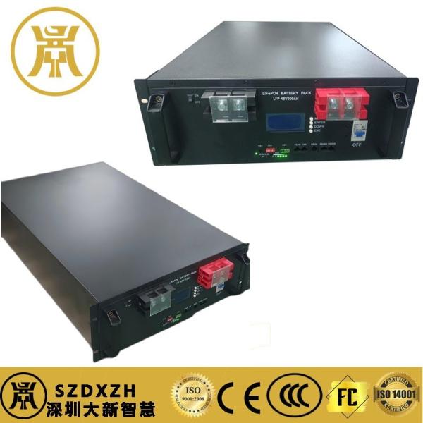 Rack Mount 48VDC Battery 7200Wh Lithium Ion Battery Pack For Solar Energy