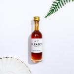 50ml Mini Glass Wine Bottles Whiskey Glass Bottles With Aluminum Lids