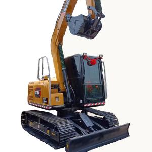 China Excellent Working Performance Sany SY75C Pro Excavator Used Excavators at 41.1kw Power factory