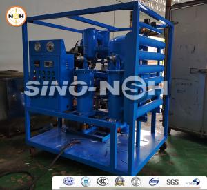 China Vacuum Transformer Oil Filtration Machine Treatment Plant / Insulating Oil Portable Oil Purifier factory
