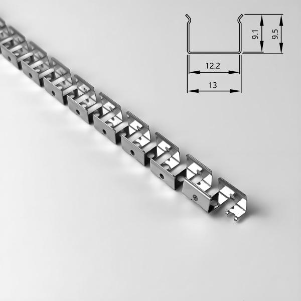 Silver Flexible Silicone Neon Light Accessories 12*10 12*12 12*15