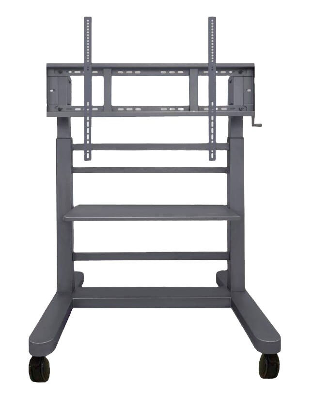Aluminum Alloy Interactive Whiteboard Stand TV Mobile Stand Earthquake Resistant 75 INCH