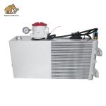 In Stock Concrete Mixer Oil Cooler Radiator 18L 20L 24L 26L Fan, For Concrete