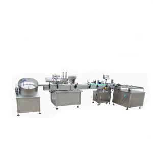 China High Speed Electronic Liquid Filling Machine With Suction / Anti - Drip Device factory