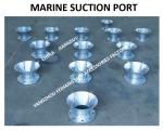 CARBON STEEL HOT GALVANIZED SUCTION PORT MARINE SUCTION PORT AS100S CB / T495-95