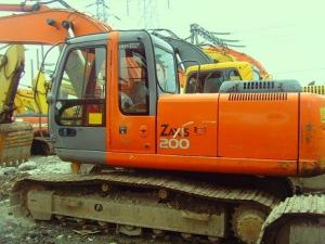 China Used HITACHI ZX200 Excavator Made in Japan factory