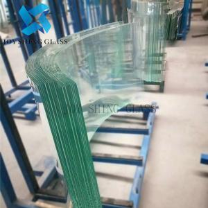China Customized PVB Interlayer Ultra Clear Hot Bending Laminated Glass factory