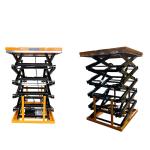 Steel 500kg Stationary Multi Stage Scissor Lift Max Height 4.8m