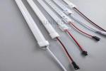 AC 220V 28W Solid LED Light Strip 144 LEDS Double Row Double Color