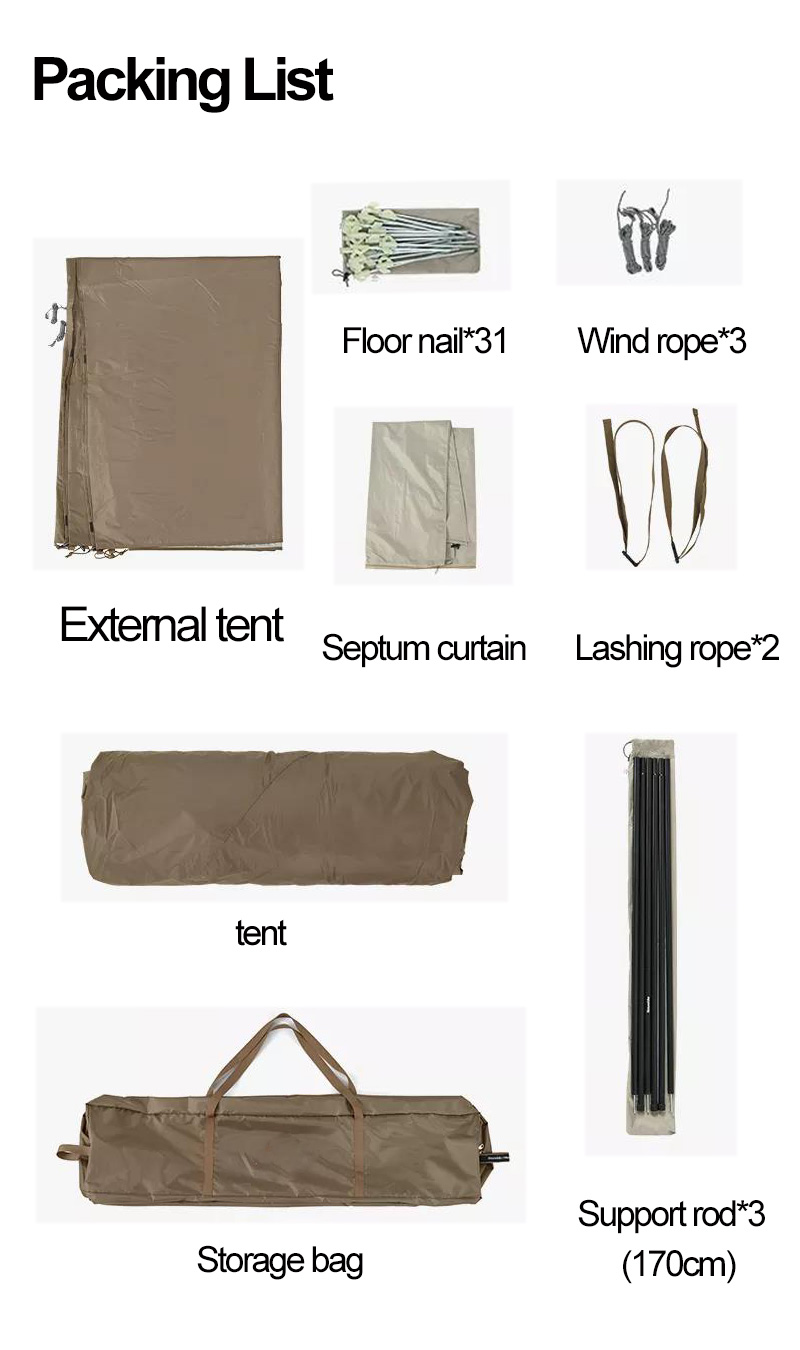 China Supplier Customized Colors Waterproof Outdoor Inflatable Camping Tents Camping Outdoor