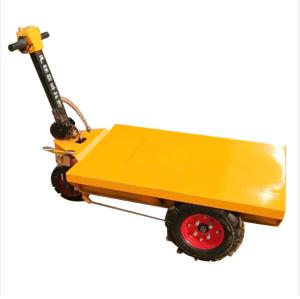 China Platform Hand Cart For Construction Small Electric Hand Trolley Truck factory