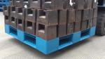 heavy duty large stackable double sides HDPE plastic pallet for sale
