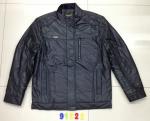 F91522 Men's pu fashion jacket coat stock