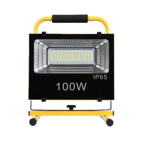 China Ip65 100W Portable Rechargeable Flood Lights 7.4V 4000mAh CE ROHS Fashion factory