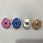 Injection Glass Bottle Aluminum Plastic Cap Alu Plastic Flip Off Glass Vial Cap