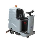 DC24V 6km/H Plastic 70L Tank Ride On Floor Scrubber