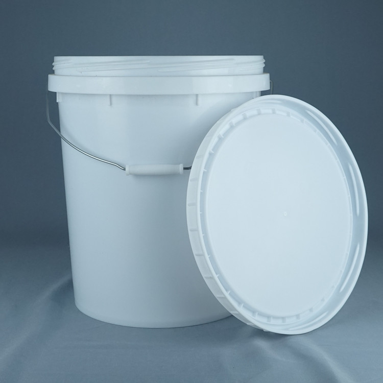 China 30kg Food Grade Plastic Bucket Airproof With Lid And Handle factory