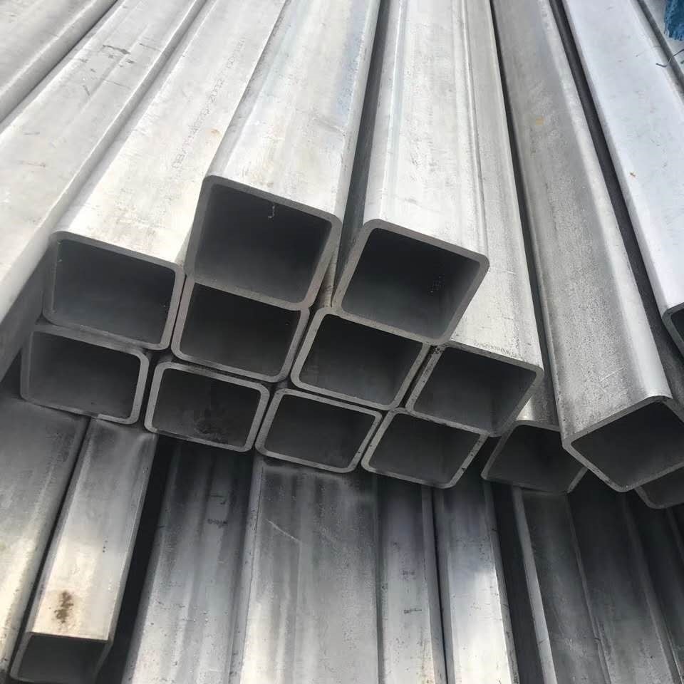 Bright Polsihed Stainless Steel Square Pipe Tube 201 304 316L SS Tube ERW Welded 400# Grinding Polishing