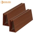Drop Linear Metal Decorative Ceiling Tiles Aluminium Square Tube Profile Tegular