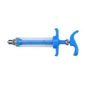China Ergonomic Duck Plastic Steel Syringe 50ml Luer Lock Needle factory