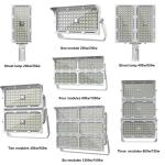Manufactured LED Flood Light Lumileds 7070 LED Option 754*441*121mm Size