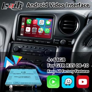 China Lsailt Wireless Carplay Android Video Interface for Nissan GTR R35 GT-R JDM 2008-2010 factory