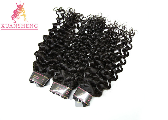 10A Peruvian Hair Bundles Weave Unprocessed Curly Italian Curly Extensions