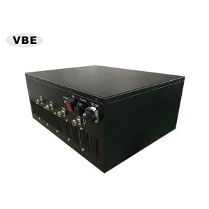 China Car Mounted RF Signal Jammer , Military Signal Jammer Input DC 28V Power factory