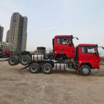 50 Ton Red Heavy Dump Truck - Wheelbase 170 Inches 8 Feet Width