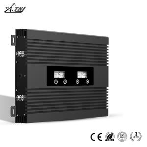 China ATNJ GSM+4G 800MHz 1800MHz Cell Phone Mobile Signal Booster AGC MGC Function factory