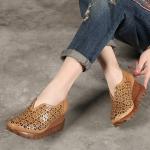 S403 Leather Shoes Handmade Toe Layer Cowhide High Quality Women'S Shoes Custom