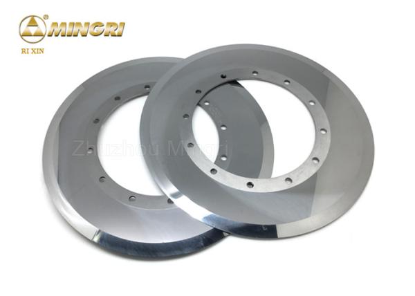 12 Holes Tungsten Slitter Knife Blade Carbide Disc Cutter For Cutting Wet